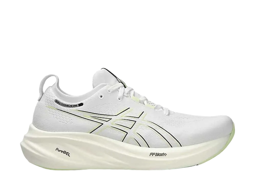 アシックス ゲルニンバス26 "ホワイト/バーチ"