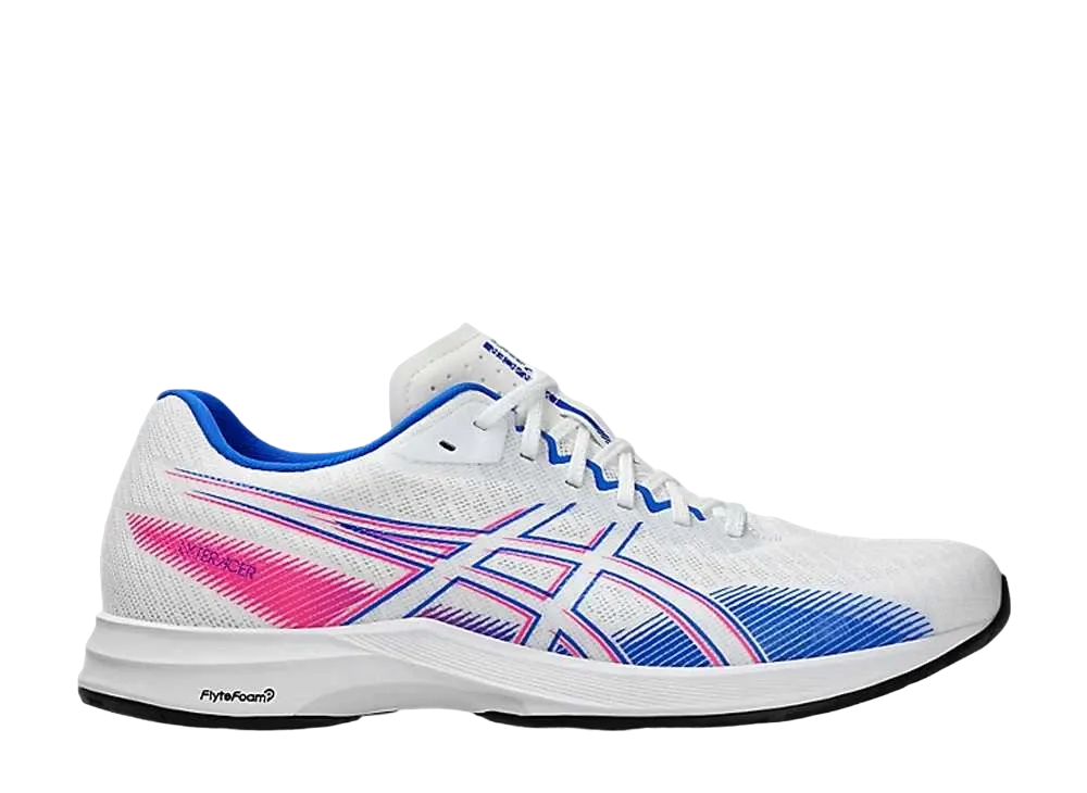 アシックス ライトレーサー5 ワイド "ホワイト/イルミネートブルー"