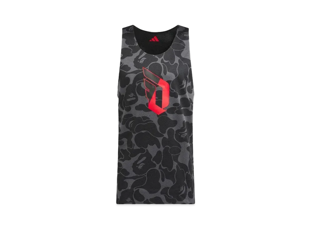adidas Dame x A BATHING APE 9 Reversible Jersey "Carbon"