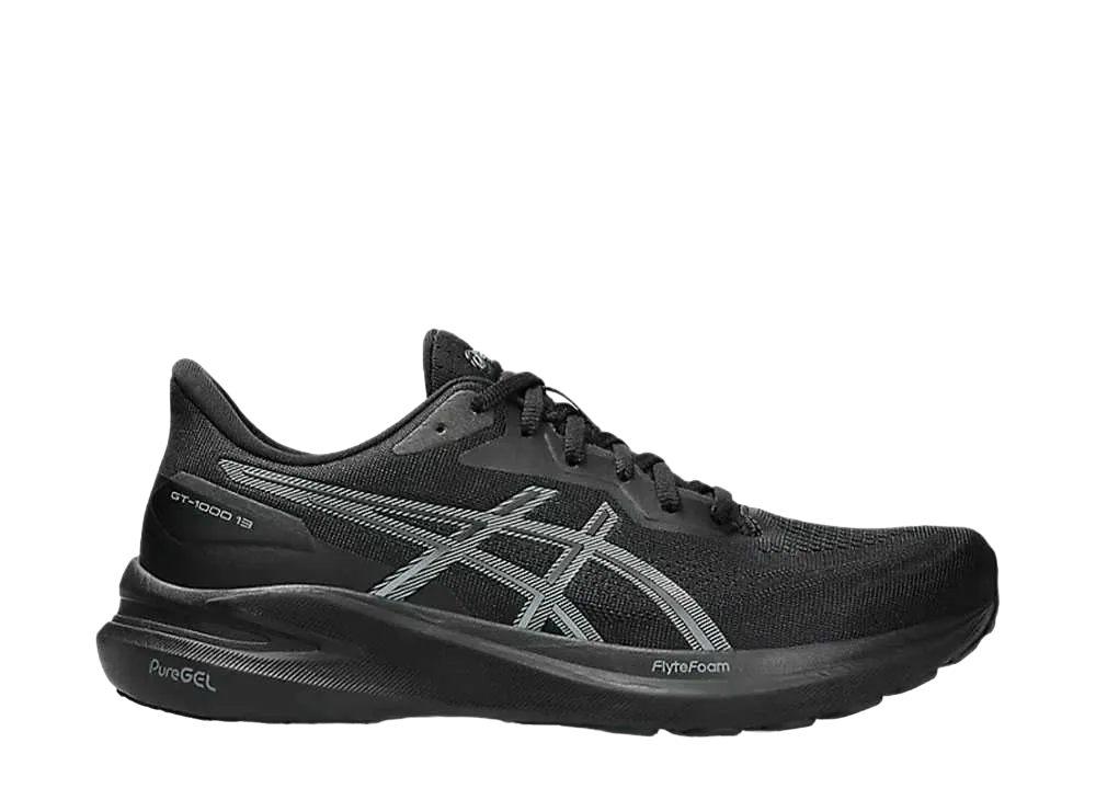 アシックス GT-1000 13 エクストラワイド "ブラック/スティールグレー"