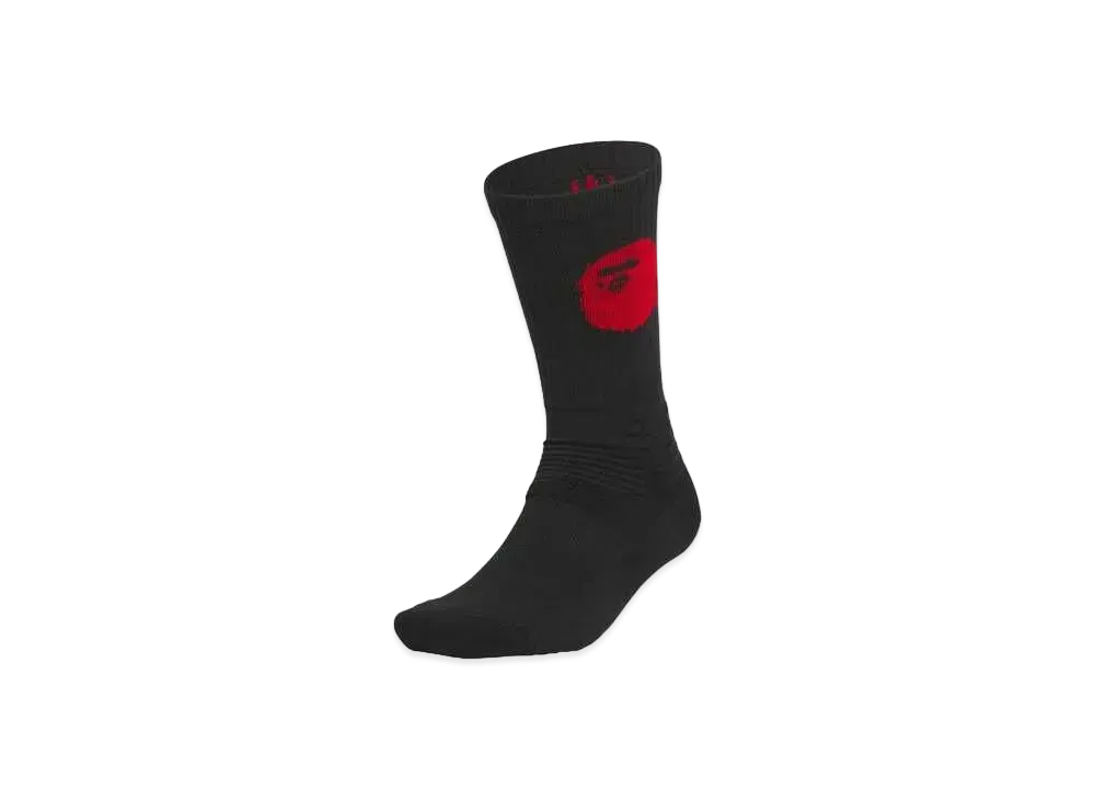 adidas Dame x A BATHING APE 9 Socks "Black"