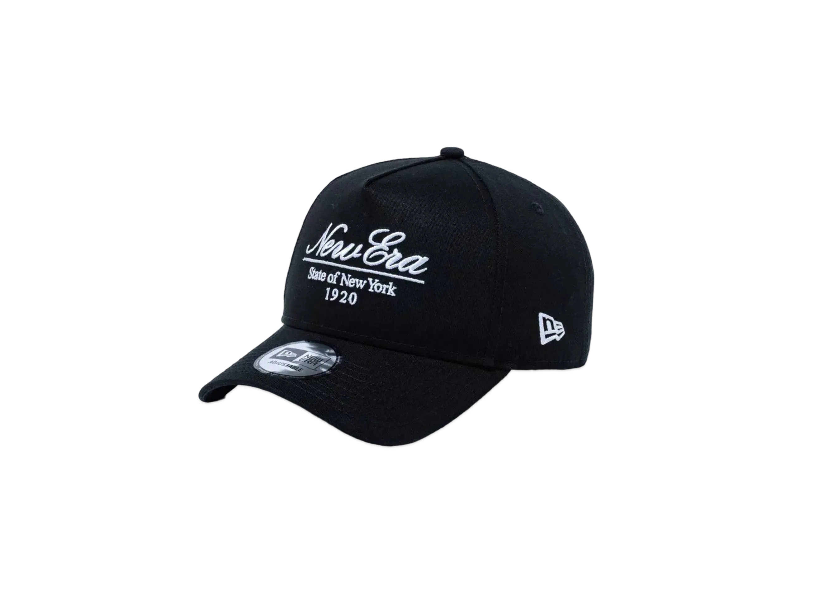 NEW ERA 9Forty A-Frame Script Logo "Black"