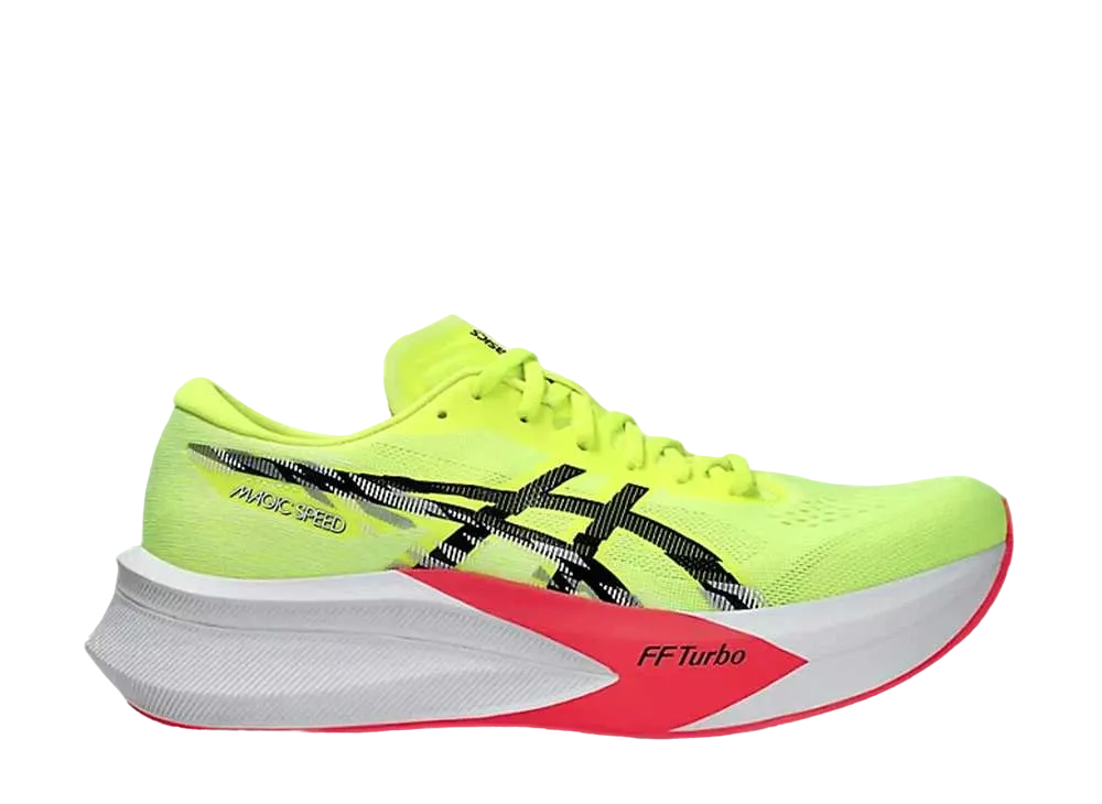 アシックス マジック スピード4 ワイド "セーフティイエロー/ブラック"