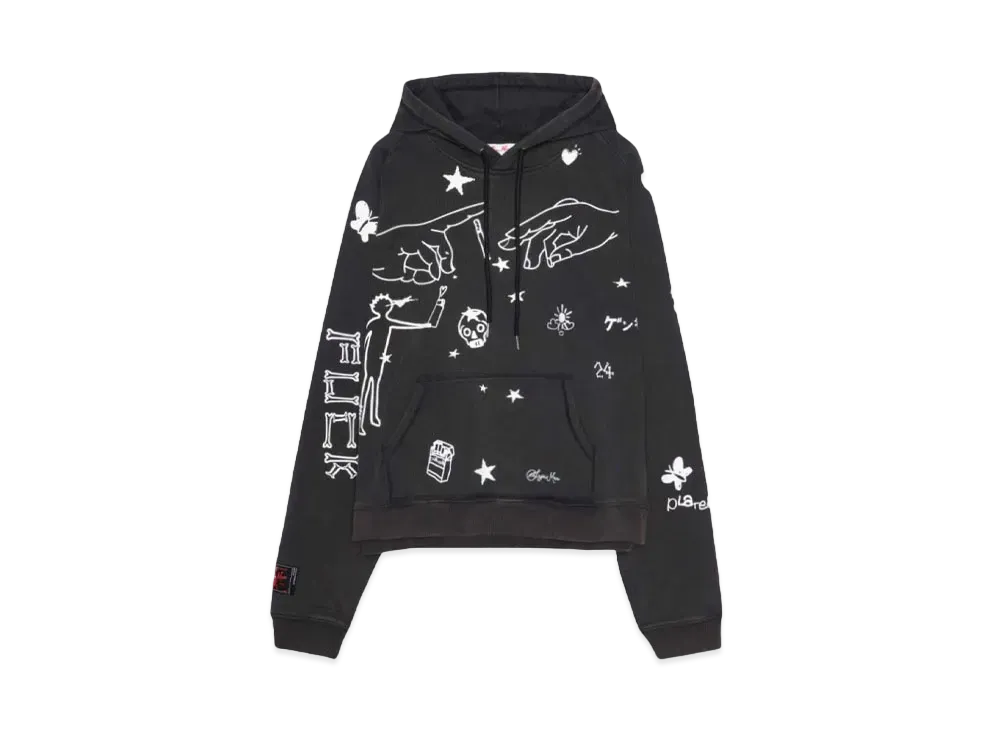 SYUMAN. Memorial Hoodie "BLACK"