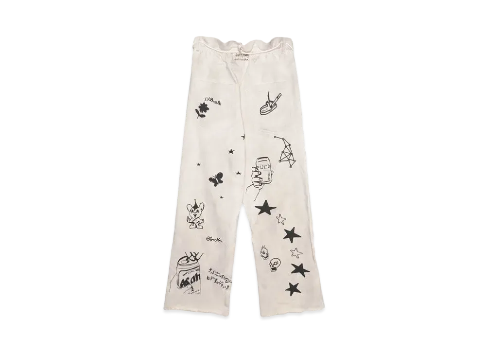 SYUMAN. Memorial ravioli Sweat-trousers "OFF"