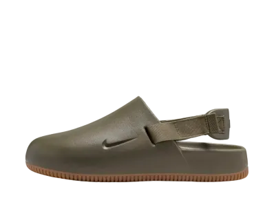Nike Women's Calm Mule "Medium Olive/Gum"