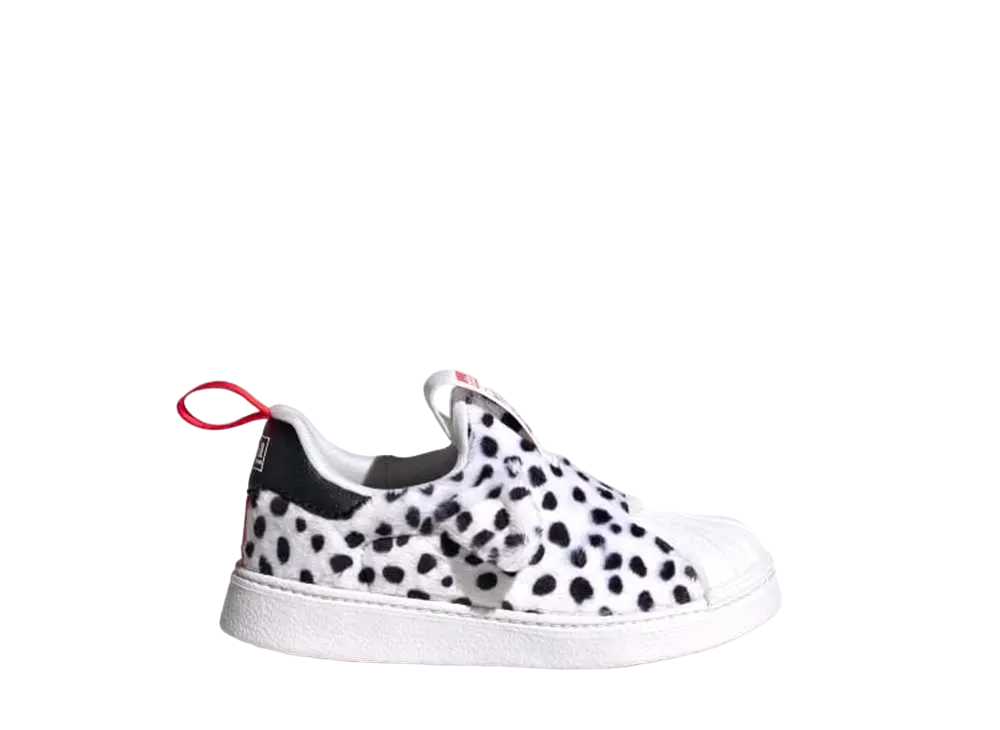 ディズニー101匹わんちゃん × アディダスオリジナルス インファント SST 360 "フットウェアホワイト/コアブラック/レッド" (キッズ)