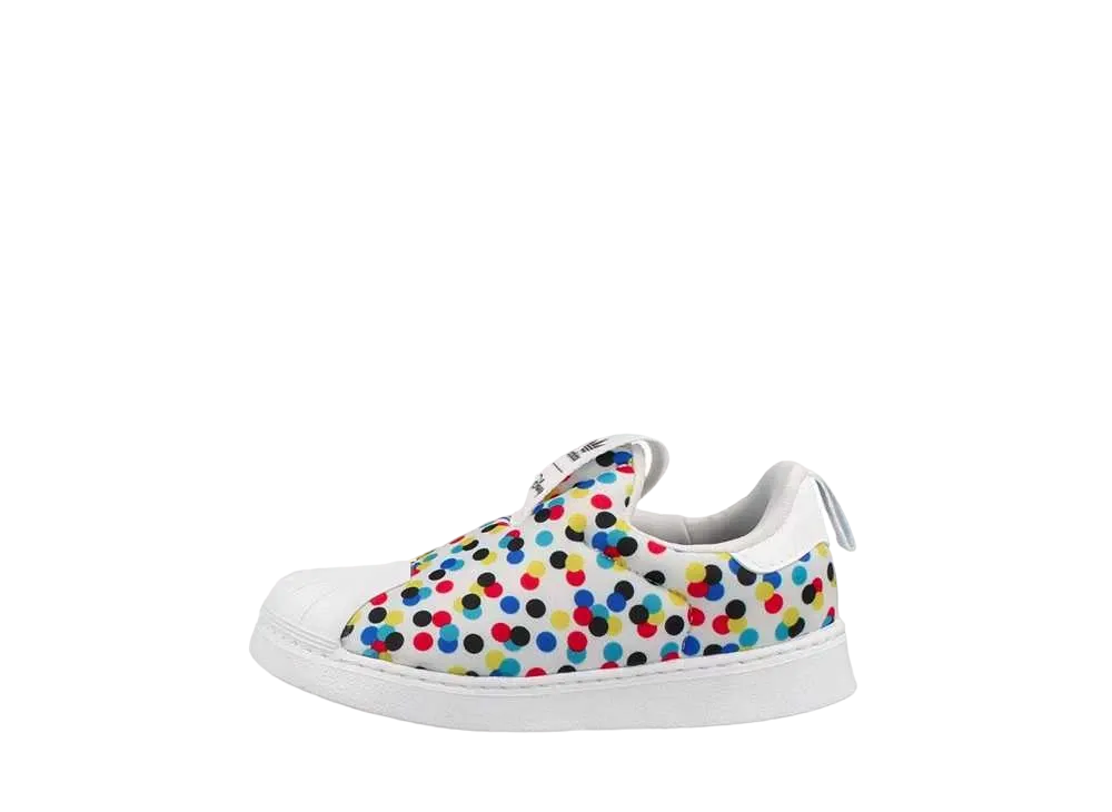 adidas TD Superstar 360 "Footwear White/Core Black/Vivid Red"