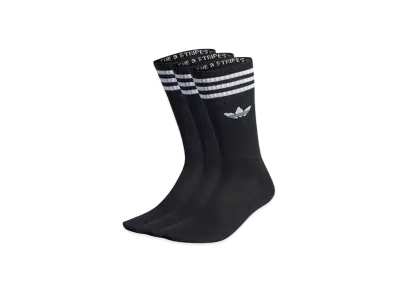 adidas High Crewsocks 3 Pairs "Black"