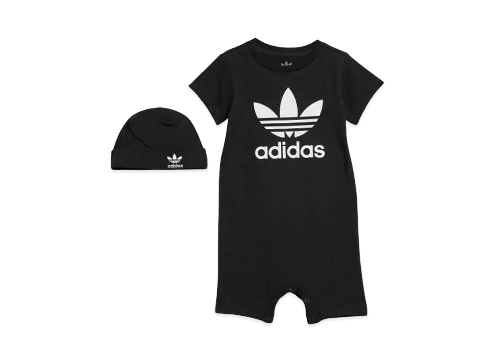 アディダス ギフトセット ジャンプスーツ & ビーニー "ブラック"