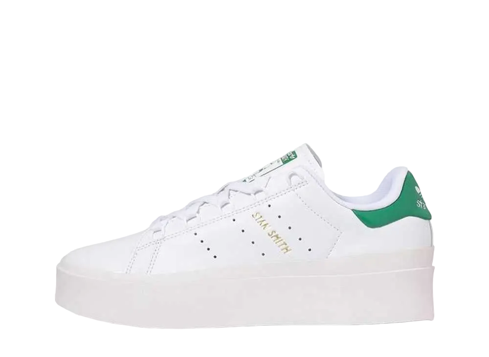 adidas Women's Stan Smith Bonega "Footwear White/Green"