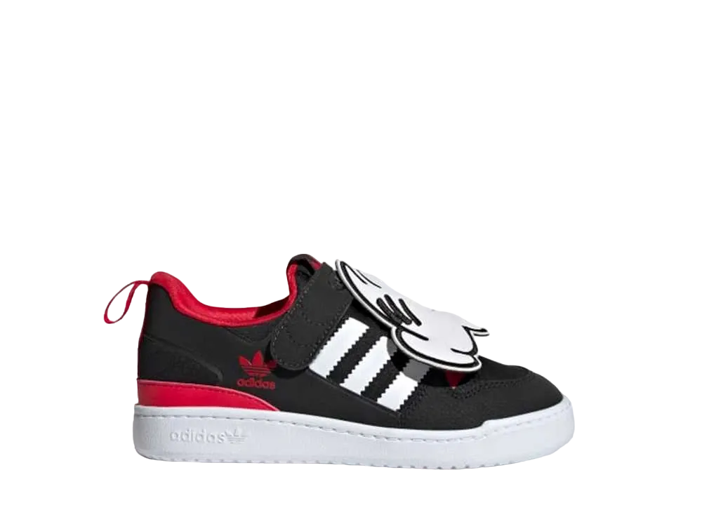 Disney × adidas KIDS Forum 360 "Core Black/Cloud White/Vivid Red"
