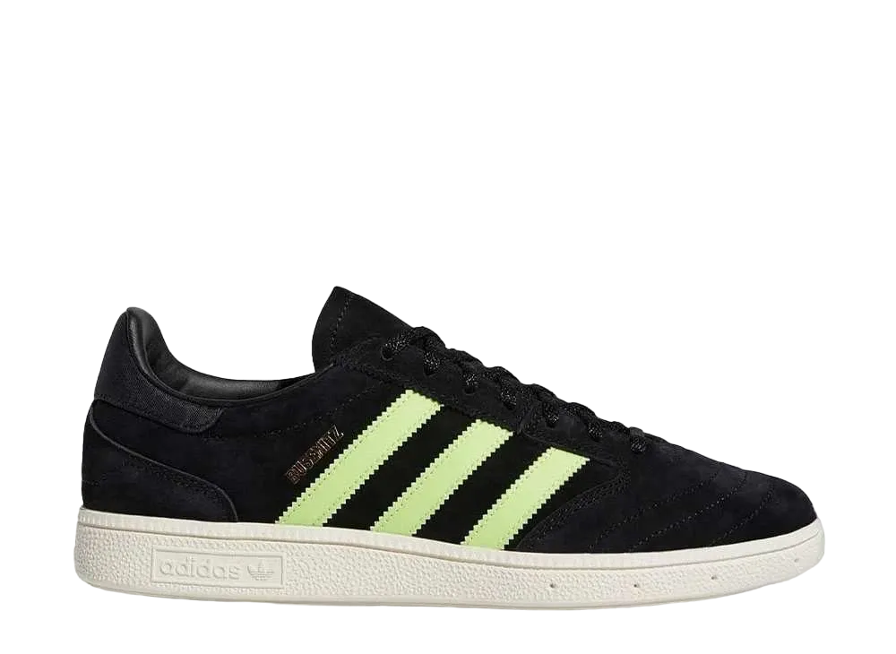 アディダス ブセニッツ ️ヴィンテージ "コアブラック/パルスライム/チョークホワイト"