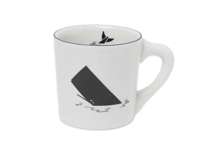 DESCENDANT Spyhop Mug Cup "White"