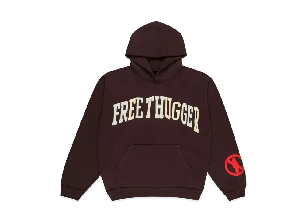 Travis Scott Cactus Jack x Cactus Plant Flea Market "Free Thugger" Hoodie "Black"