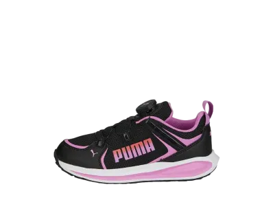 Puma PS Twitch Runner Disc "Puma Black/Mauve Pop/Salmon"