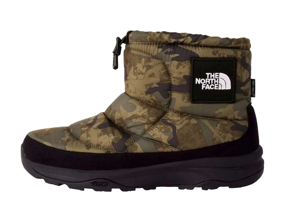 The North Face Nuptse Bootie Waterproof Logo Short Special Edition "TNF Camo Print/TNF Black"
