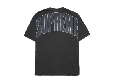 Supreme Cracked Back Arc S/S Top "Black"