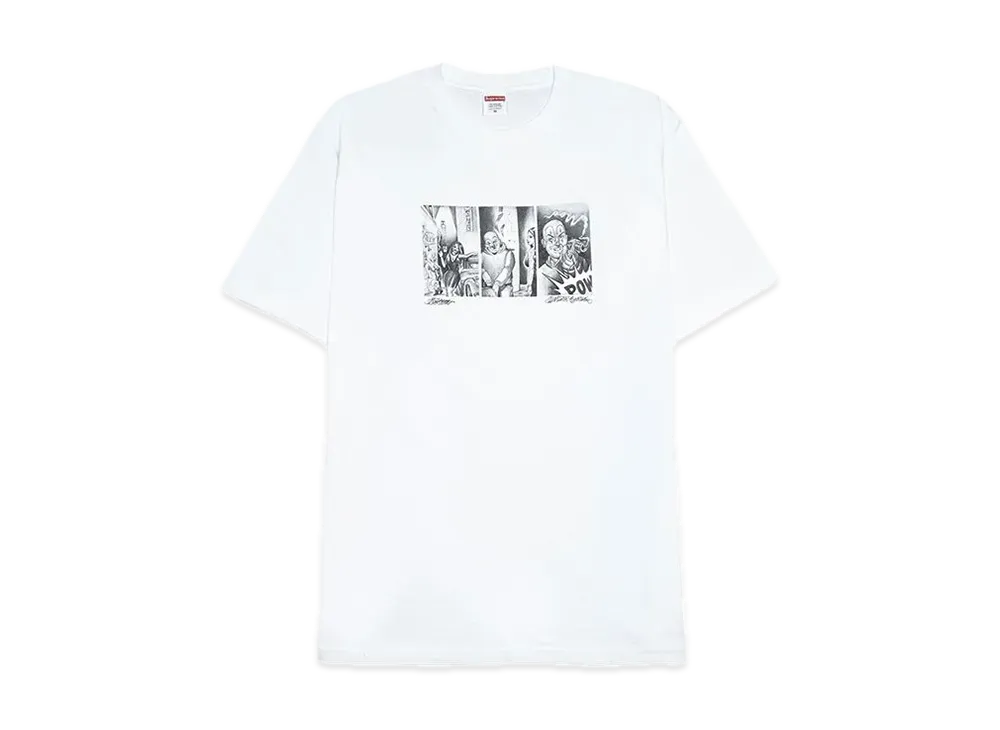 Supreme Mister Cartoon Pow Tee "White"
