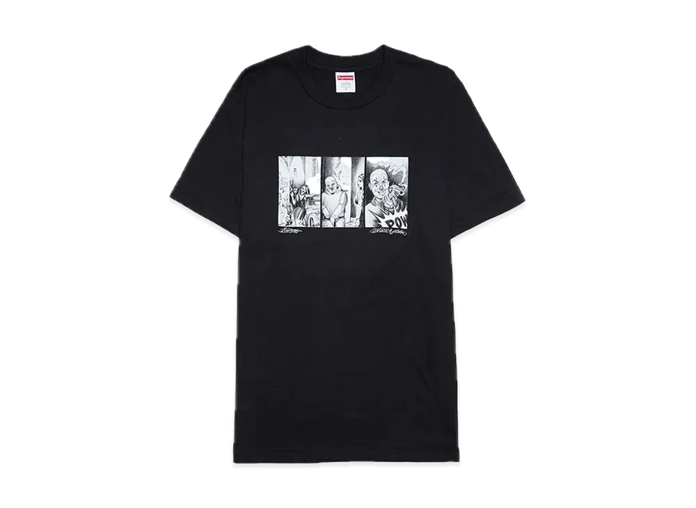 Supreme Mister Cartoon Pow Tee "Black"