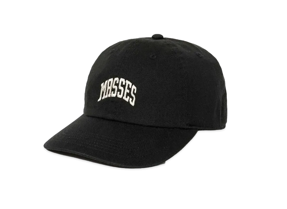 MASSES COTTON CAP ARCH "BLACK"