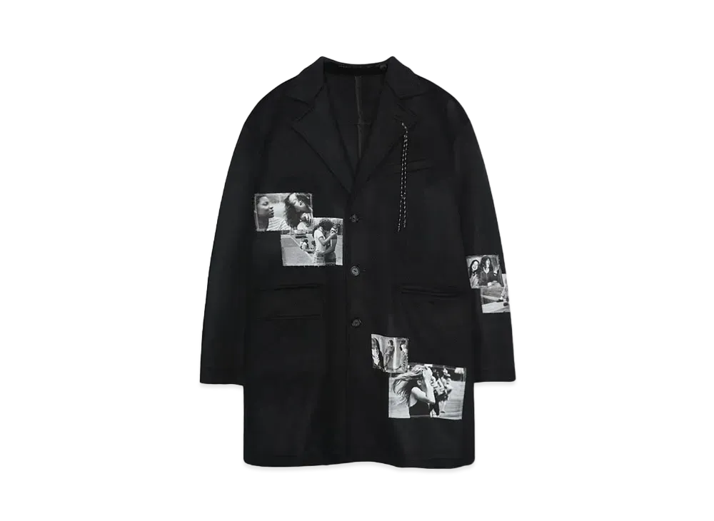 TAKAHIROMIYASHITATheSoloist. chesterfield coat. "BLACK"