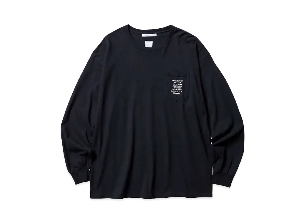 Liberaiders POCKET L/S TEE "BLACK"