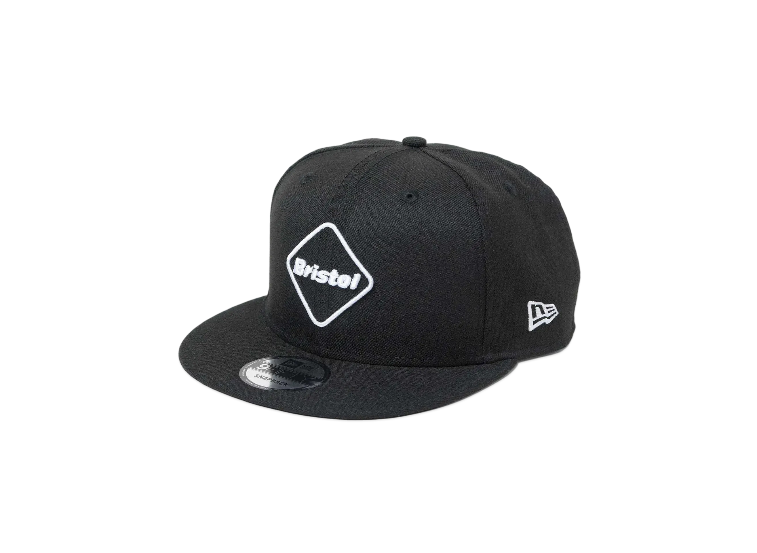F.C.Real Bristol x New Era Emblem 9Fifty Snapback Cap "Black"