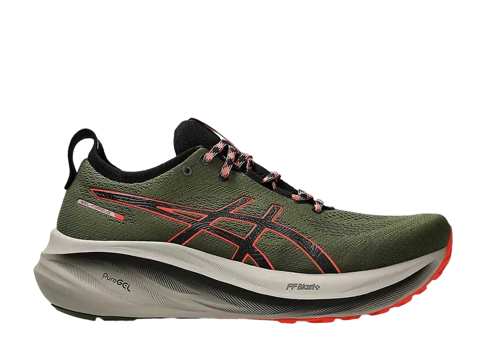 アシックス ゲルニンバス26 TR "ネイチャーベイシング/レッドスナッパー"