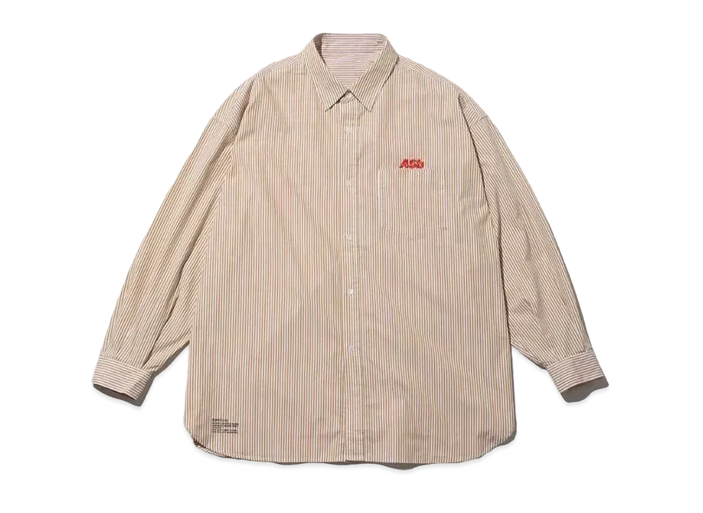 FreshService x Actual Source Corporate Uniform Shirt "Blue Stripe"