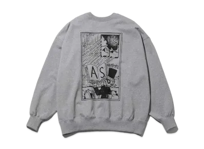 FreshService x Actual Source Light Oz Crew Neck SweatComic "H.Gray"