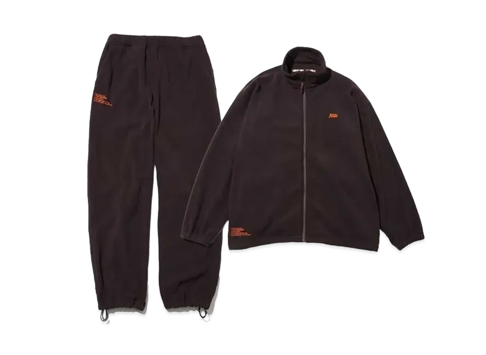 FreshService x Actual Source Fleece Tracksuit "Brown"