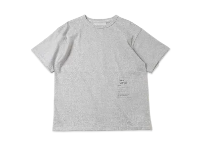 New Manual x KAPTAIN SUNSHINE Collaboration Crew Neck T-Shirts "Gray"