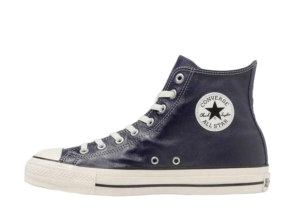 Converse All Star R Olive Green Leather Hi "Deep Sea"