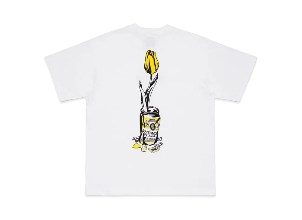 Wasted Youth T-Shirt #07 OTSUMO PLAZA EXCLUSIVE "White/Yellow" / VERDY