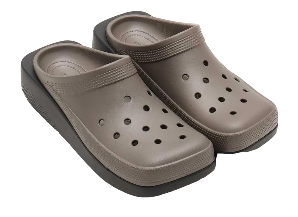 Crocs Blunt Toe "Blocked"