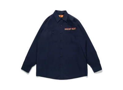 RECOGNIZE DIGGIN' HEAT SHIRTS "NAVY"