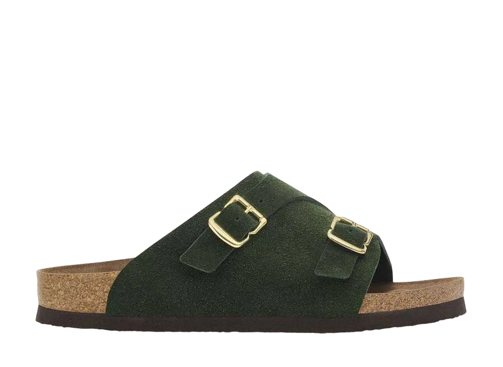 BIRKENSTOCK Zurich 1964 Suede Leather "Dunkelgrun"