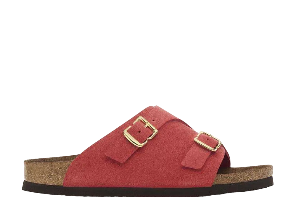 BIRKENSTOCK Zurich 1964 Suede Leather "Dark Red"