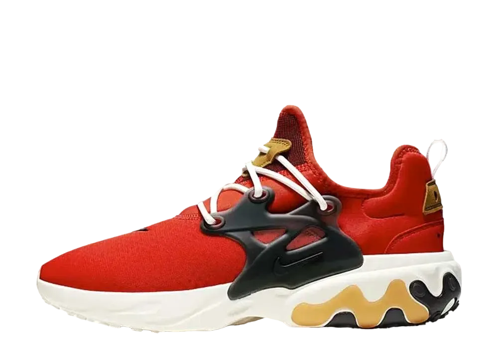 NIKE React Presto "Habanero Red/Black"