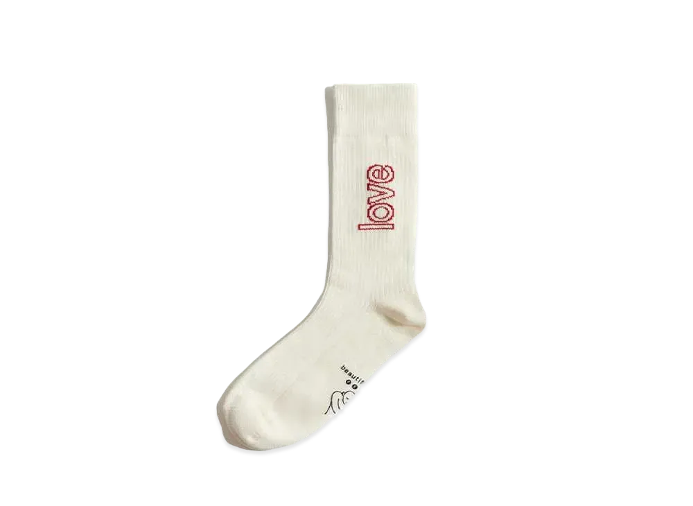 beautiful people Remindersocks (Verb) "Love"