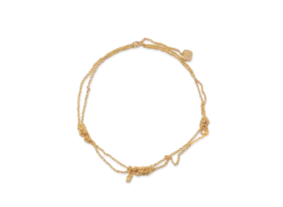 beautiful people Messy Necklace "Gold"