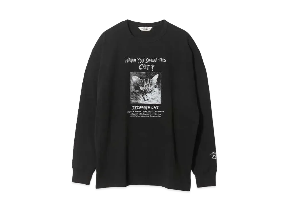 beautiful people Feels Suvin Jersey Print Long T "Black"