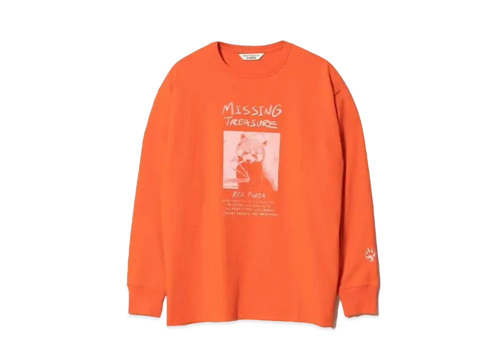 beautiful people Feels Suvin Jersey Print Long T "Red"