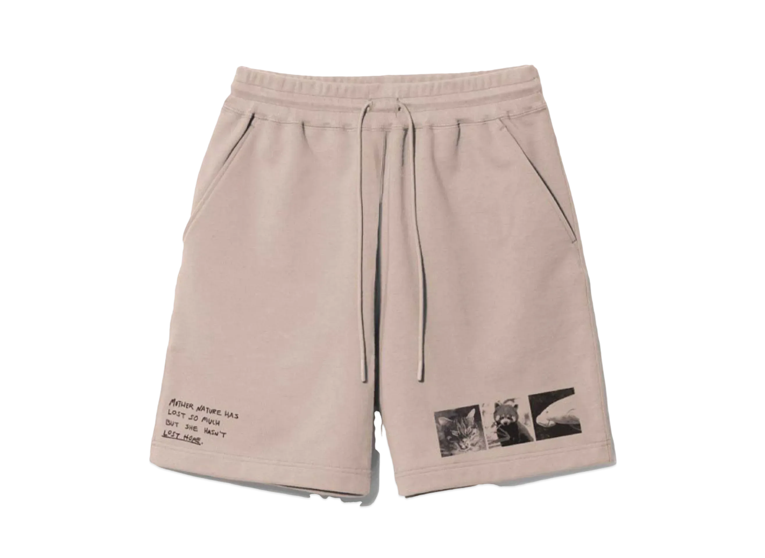 beautiful people Suvin Compact Sweat Short Pants "Beige"