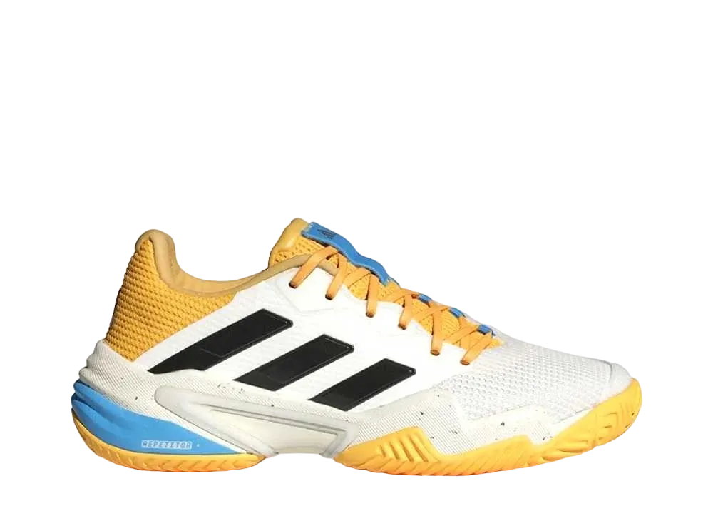 アディダス ウィメンズ バリケード13 テニス "フットウェアホワイト/コアブラック/セミスパーク"