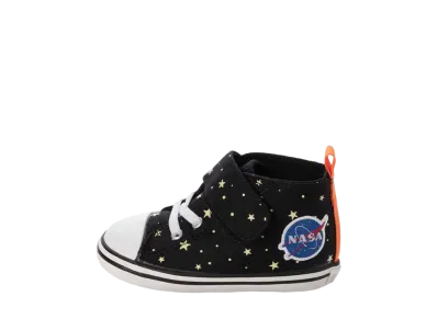Nasa × Converse TD Baby All Star N Spacepatch V-1 "Black"
