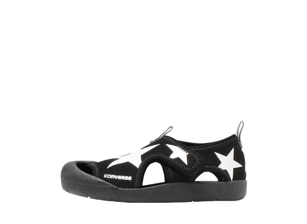 Converse PS Kids CVstar Sandal "Black/White"