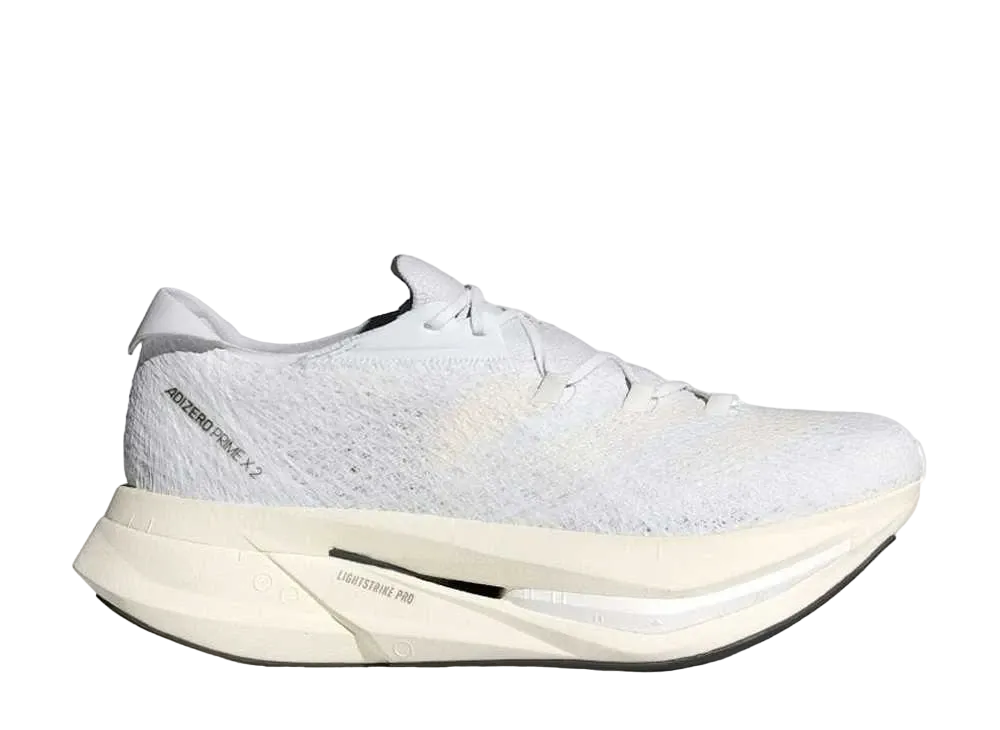 adidas Adizero Prime X 2 Strung "Footwear White/Wonder White/Core Black"