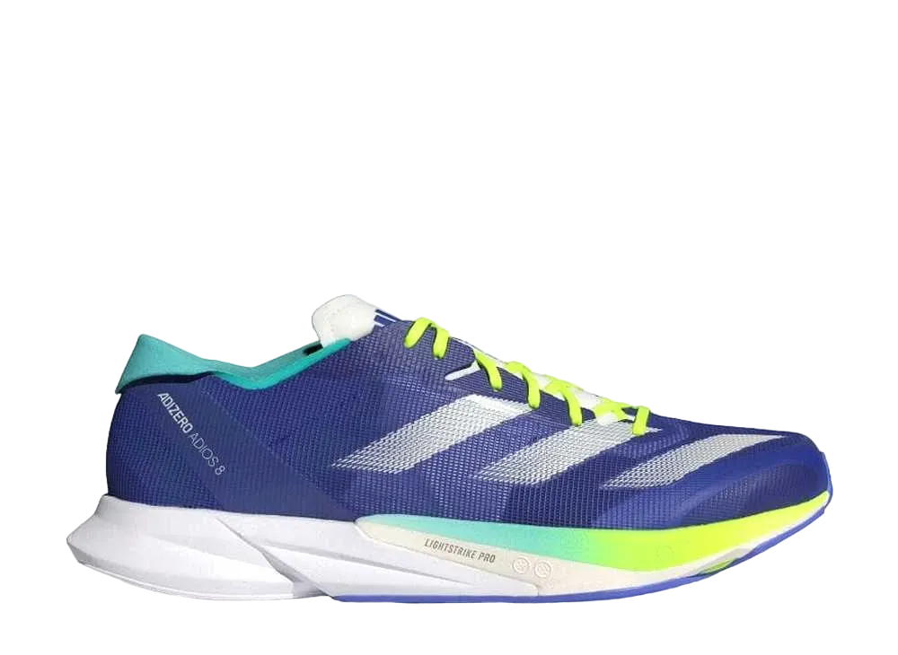 adidas Adizero Japan 8 "Lucid Blue/Zero Metallic/Lucid Lemon"